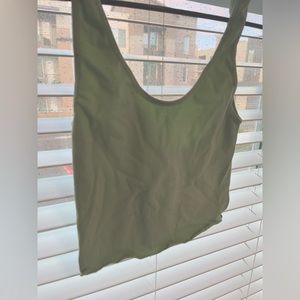 Light mint green tank(:
